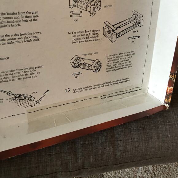 HeroQuest Game System BOX ONLY
 Original 1980’s Good For Starter Box See Photos - Picture 12 of 14